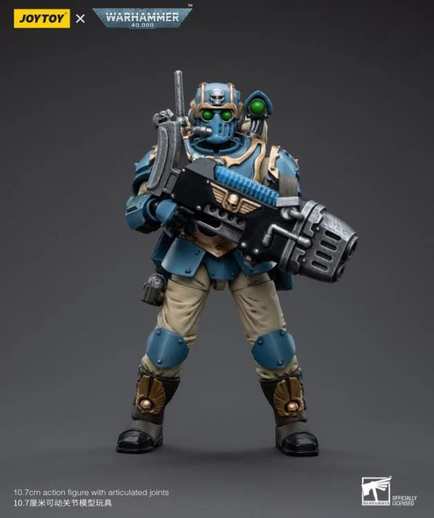 Warhammer 40k Astra Militarum Tempestus 55th Kappic Eagles Plasma Gunner 1/18 Scale Figure - Image 2