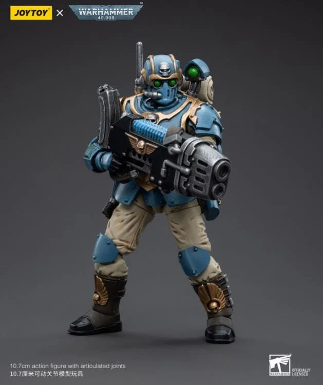 Warhammer 40k Astra Militarum Tempestus 55th Kappic Eagles Plasma Gunner 1/18 Scale Figure - Image 4