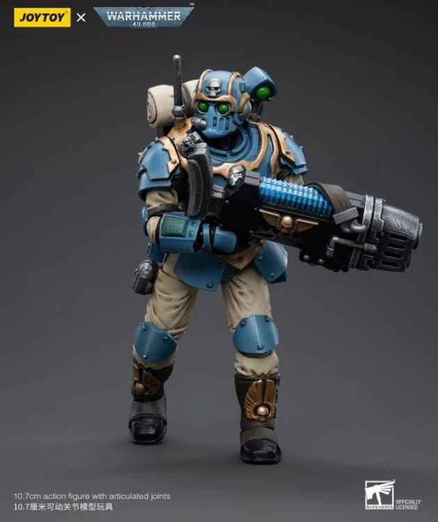 Warhammer 40k Astra Militarum Tempestus 55th Kappic Eagles Plasma Gunner 1/18 Scale Figure - Image 6