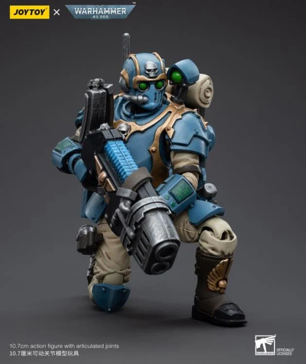 Warhammer 40k Astra Militarum Tempestus 55th Kappic Eagles Plasma Gunner 1/18 Scale Figure - Image 8