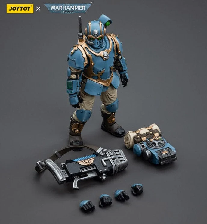 Warhammer 40k Astra Militarum Tempestus 55th Kappic Eagles Plasma Gunner 1/18 Scale Figure - Image 9