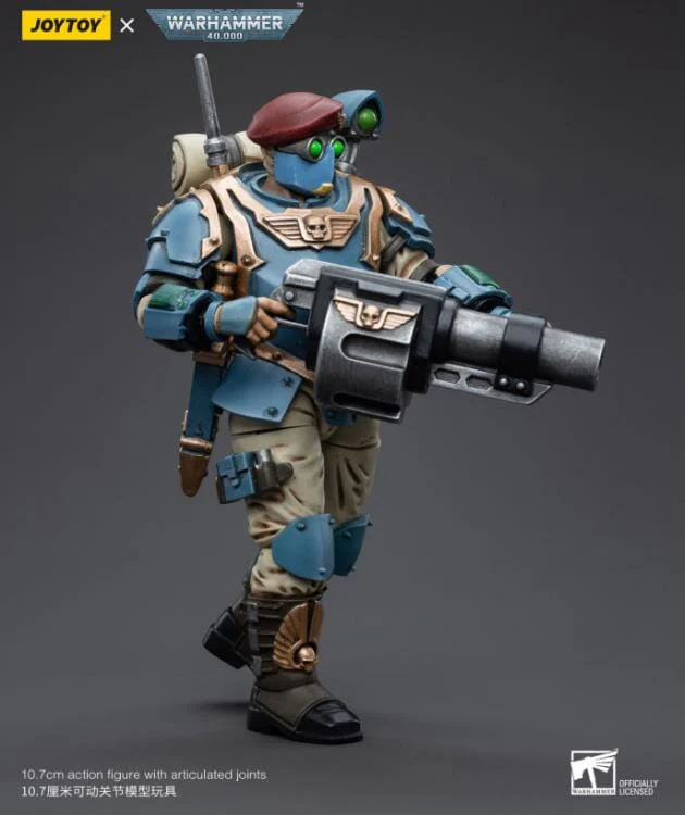 Warhammer 40k Astra Militarum Tempestus Scions Command Squad 55th Kappic Eagles Grenadier 1/18 Scale Figure - Image 4