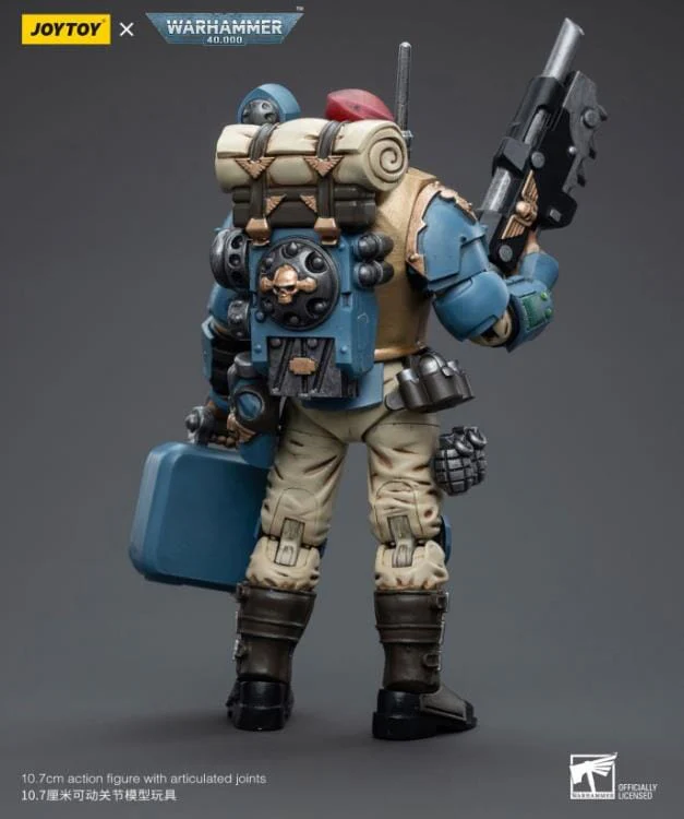 Warhammer 40k Astra Militarum Tempestus Scions Command Squad 55th Kappic Eagles Medic 1/18 Scale Figure - Image 8