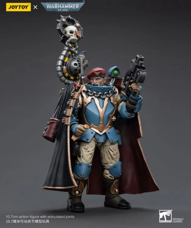 Warhammer 40k Astra Militarum Tempestus Scions Command Squad 55th Kappic Eagles Tempestor Prime 1/18 Scale Figure - Image 3