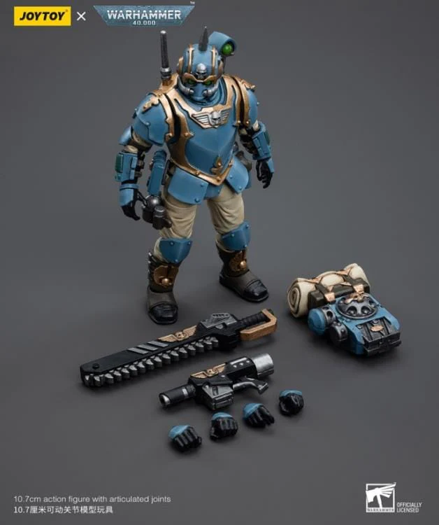 Warhammer 40k Astra Militarum Tempestus Scions Squad 55th Kappic Eagles Tempestor 1/18 Scale Figure - Image 9