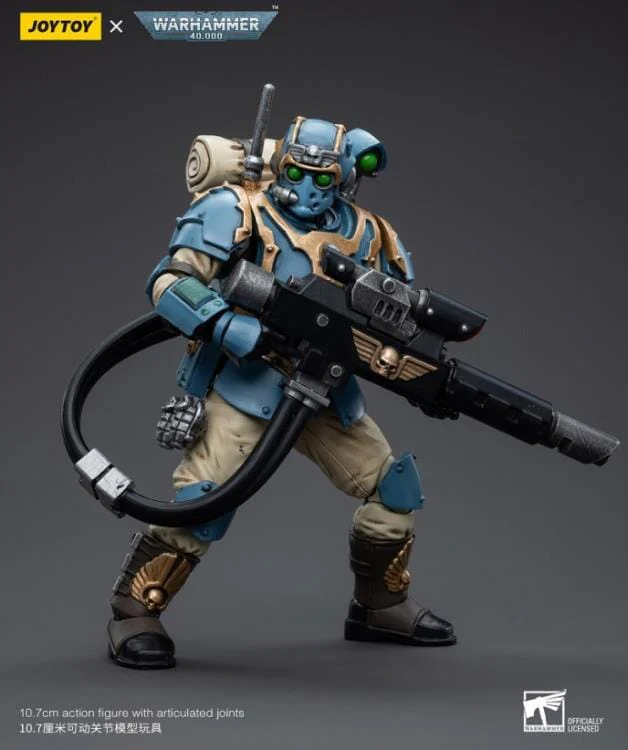 Warhammer 40k Astra Militarum Tempestus Scions Squad 55th Kappic Eagles Tempestus Scion 1 1/18 Scale Figure - Image 7