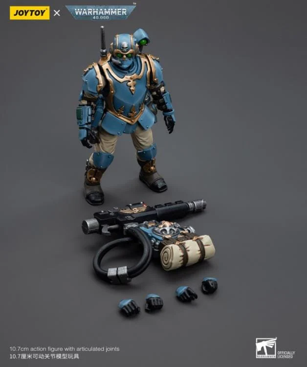Warhammer 40k Astra Militarum Tempestus Scions Squad 55th Kappic Eagles Tempestus Scion 2 1/18 Scale Figure - Image 9