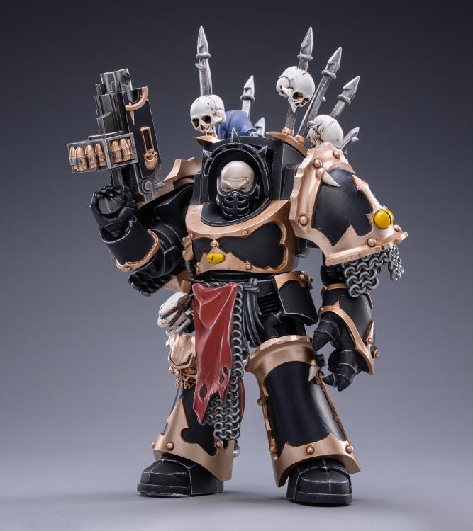 Warhammer 40K Black Legion Brother Bathalorr 1/18 Scale Figure - Image 2