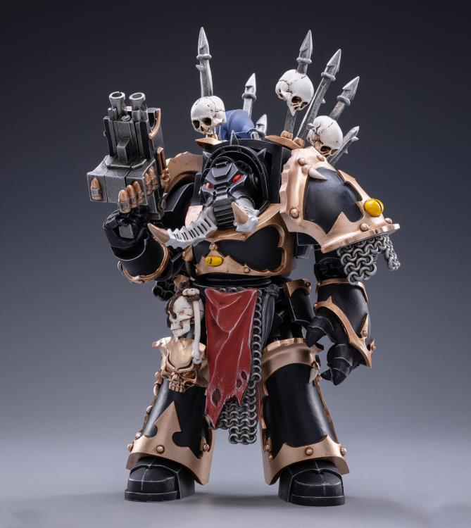 Warhammer 40K Black Legion Brother Bathalorr 1/18 Scale Figure - Image 3