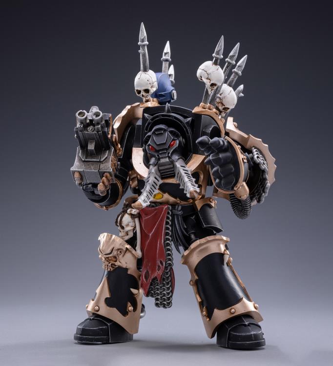 Warhammer 40K Black Legion Brother Bathalorr 1/18 Scale Figure - Image 4