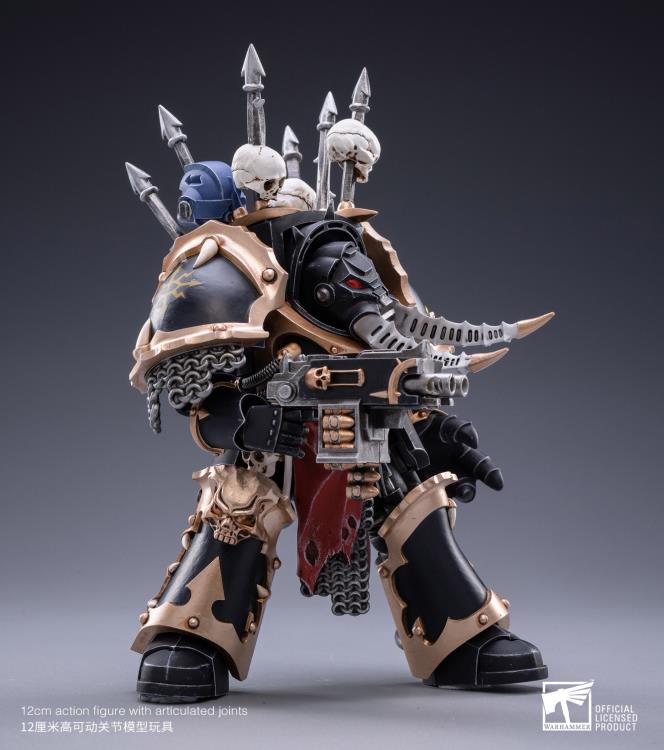 Warhammer 40K Black Legion Brother Bathalorr 1/18 Scale Figure - Image 5