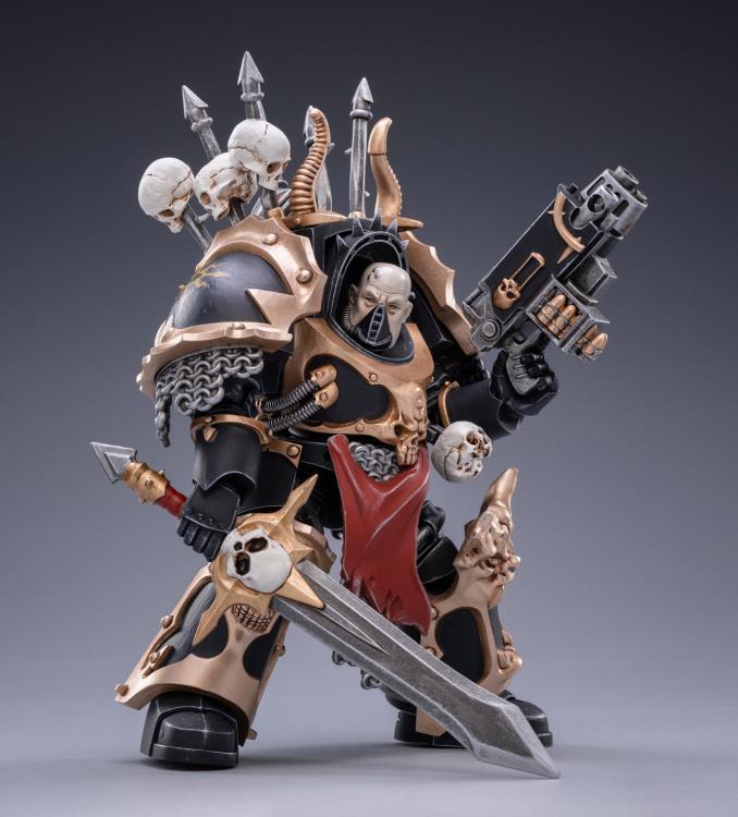 Warhammer 40K Black Legion Brother Gnarl 1/18 Scale Figure - Image 2