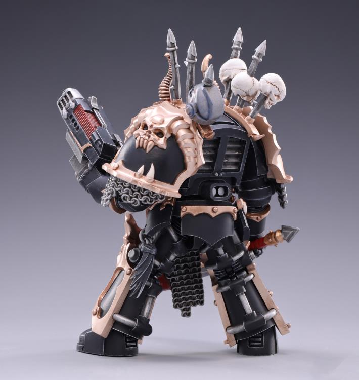 Warhammer 40K Black Legion Brother Gnarl 1/18 Scale Figure - Image 5
