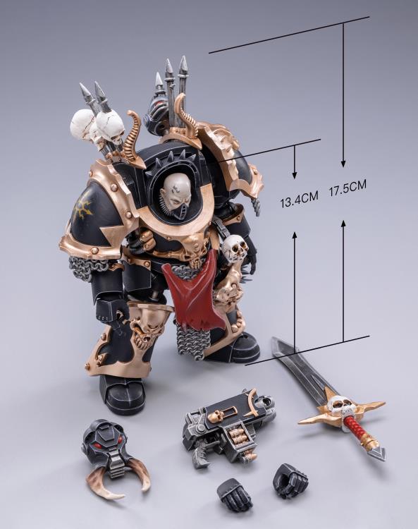 Warhammer 40K Black Legion Brother Gnarl 1/18 Scale Figure - Image 9