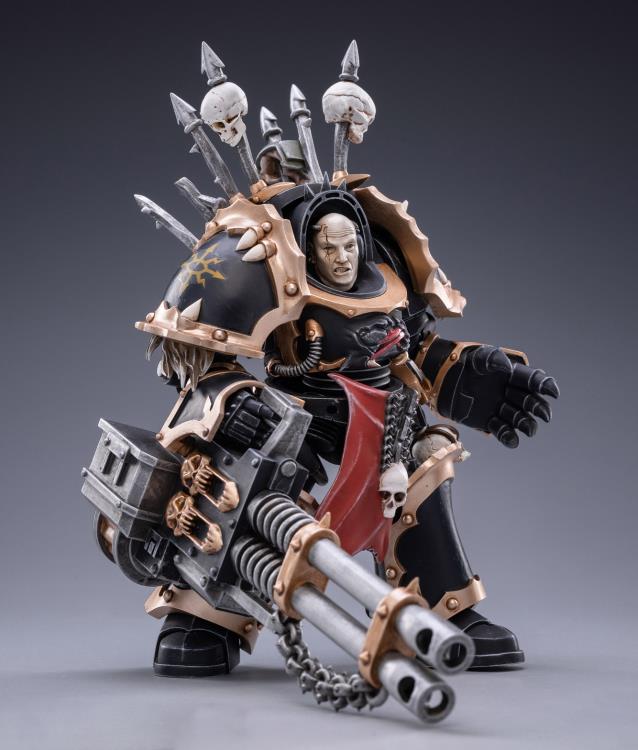 Warhammer 40K Black Legion Brother Gornoth 1/18 Scale Figure - Image 2