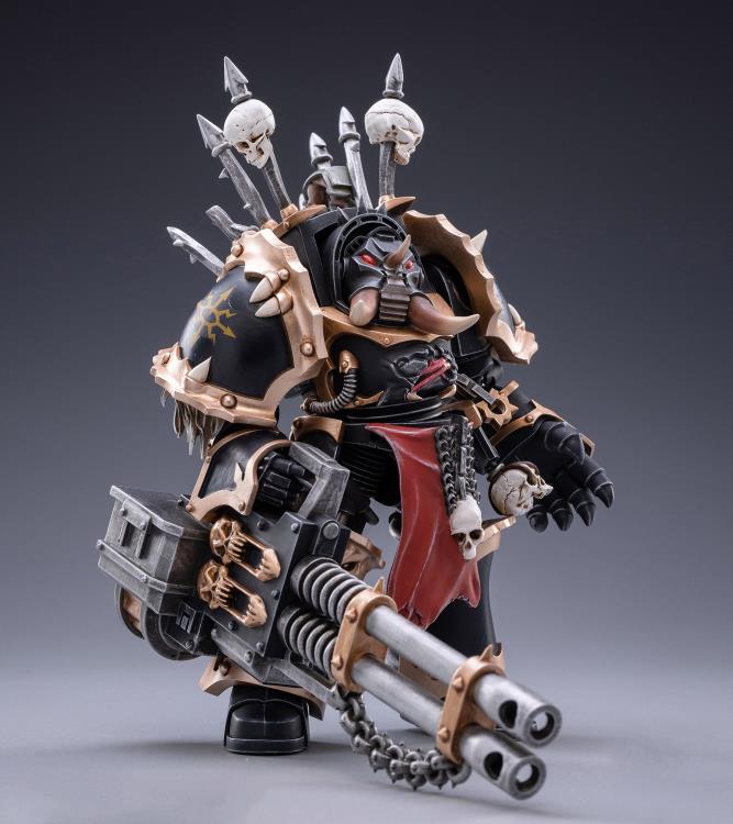 Warhammer 40K Black Legion Brother Gornoth 1/18 Scale Figure - Image 5