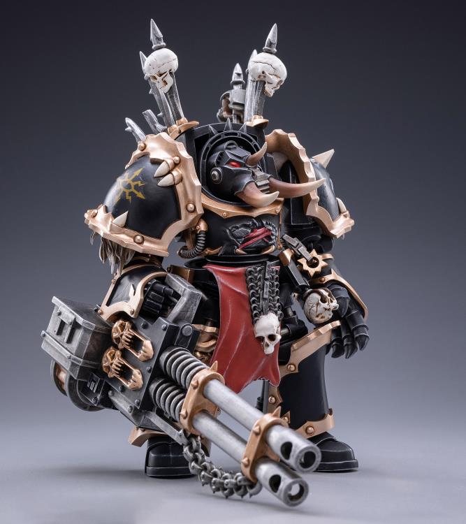 Warhammer 40K Black Legion Brother Gornoth 1/18 Scale Figure - Image 6