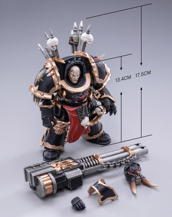 Warhammer 40K Black Legion Brother Gornoth 1/18 Scale Figure - Image 7