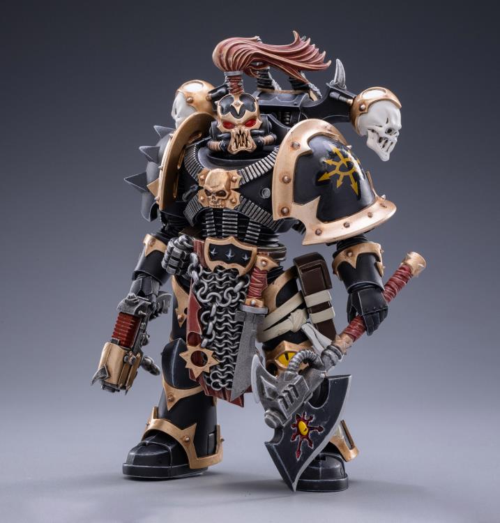 Warhammer 40K Black Legion Brother Narghast 1/18 Scale Figure - Image 2