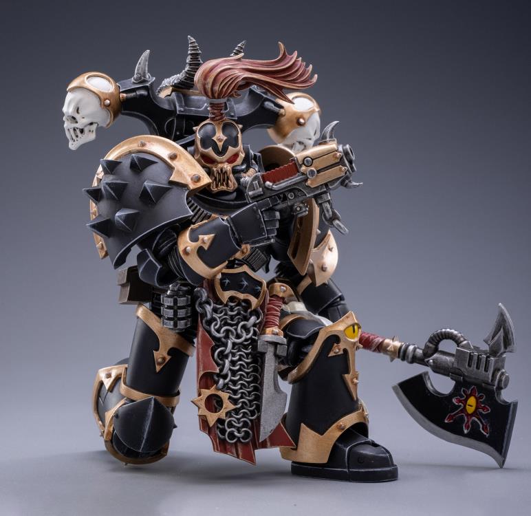 Warhammer 40K Black Legion Brother Narghast 1/18 Scale Figure - Image 4