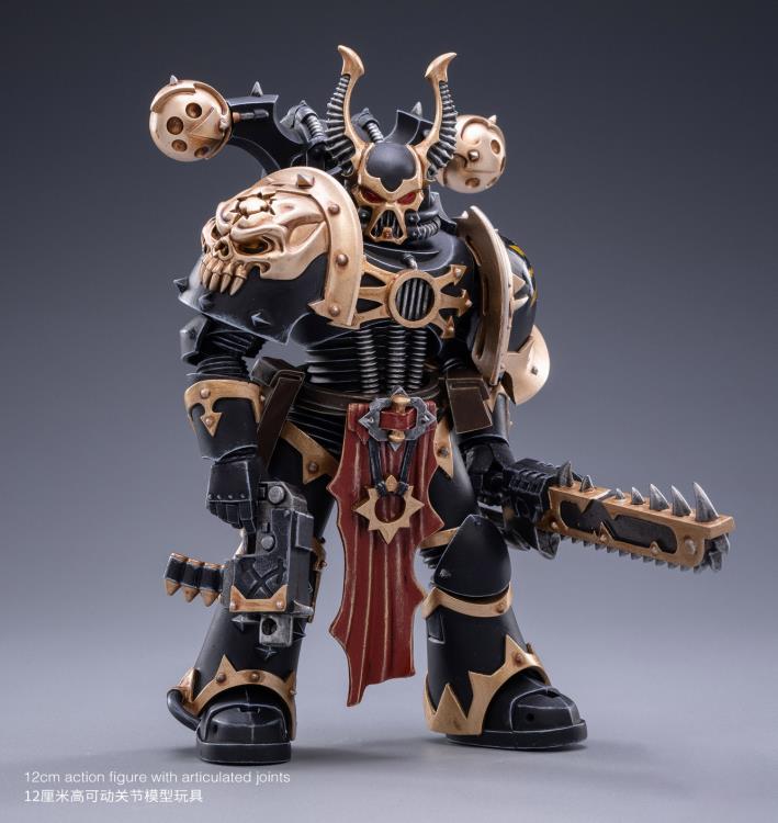 Warhammer 40K Black Legion Brother Talas 1/18 Scale Figure - Image 2