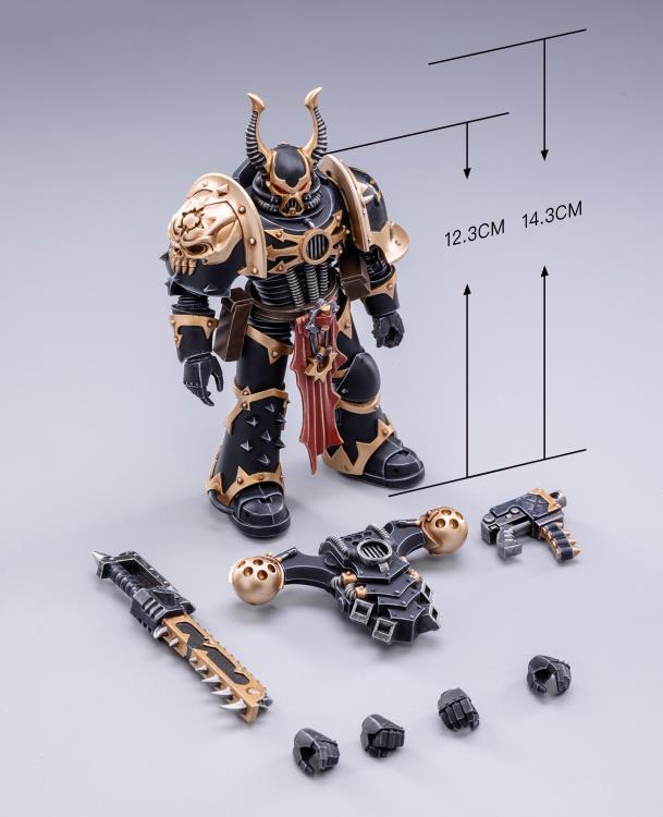 Warhammer 40K Black Legion Brother Talas 1/18 Scale Figure - Image 5