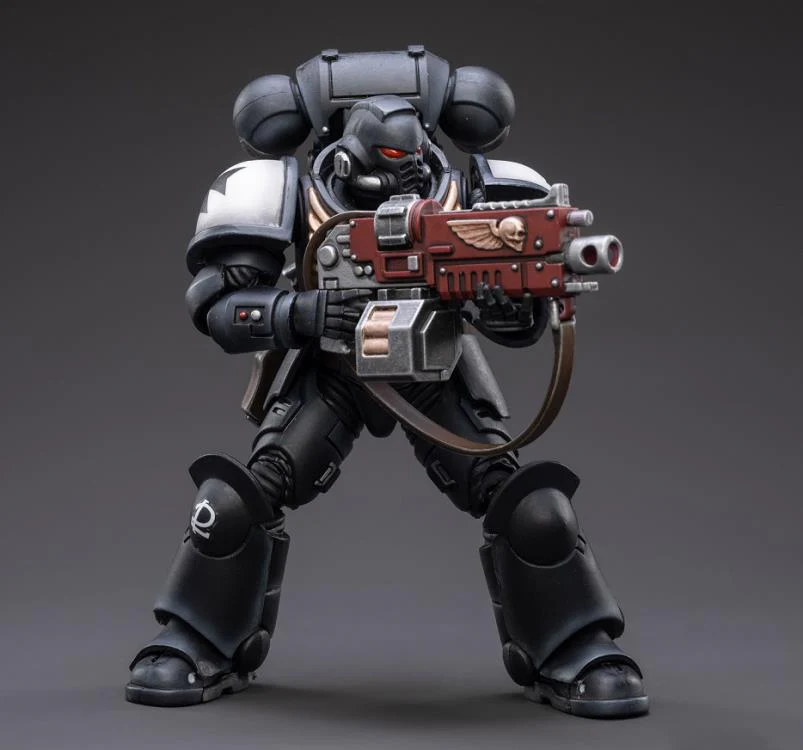Warhammer 40k Black Templars Assault Intercessor Outriders Brother Valtus 1/18 Scale Action Figure - Image 7