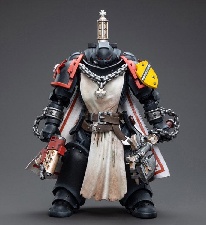 Warhammer 40K Black Templars Primaris Sword Brethren Granbertus 1/18 Scale Figure - Image 5