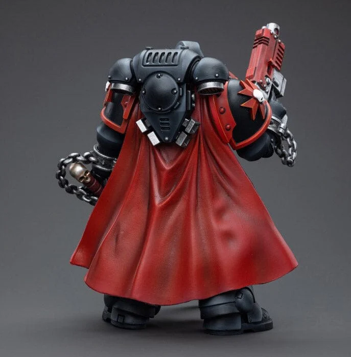 Warhammer 40K Black Templars Primaris Sword Brethren Harmund 1/18 Scale Figure - Image 4