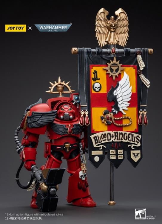 Warhammer 40K Blood Angels Ancient Brother Leonid 1/18 Scale Figure - Image 2