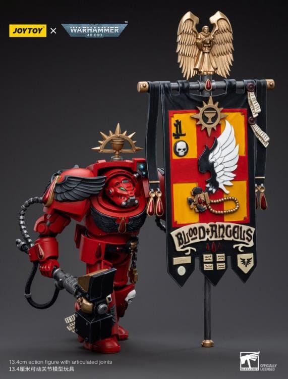 Warhammer 40K Blood Angels Ancient Brother Leonid 1/18 Scale Figure - Image 5