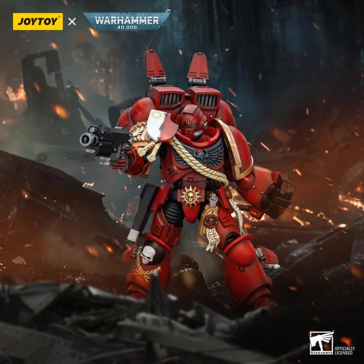 Warhammer 40K Blood Angels Captain with Jump Pack 1/18 Scale Action Figure - Image 7