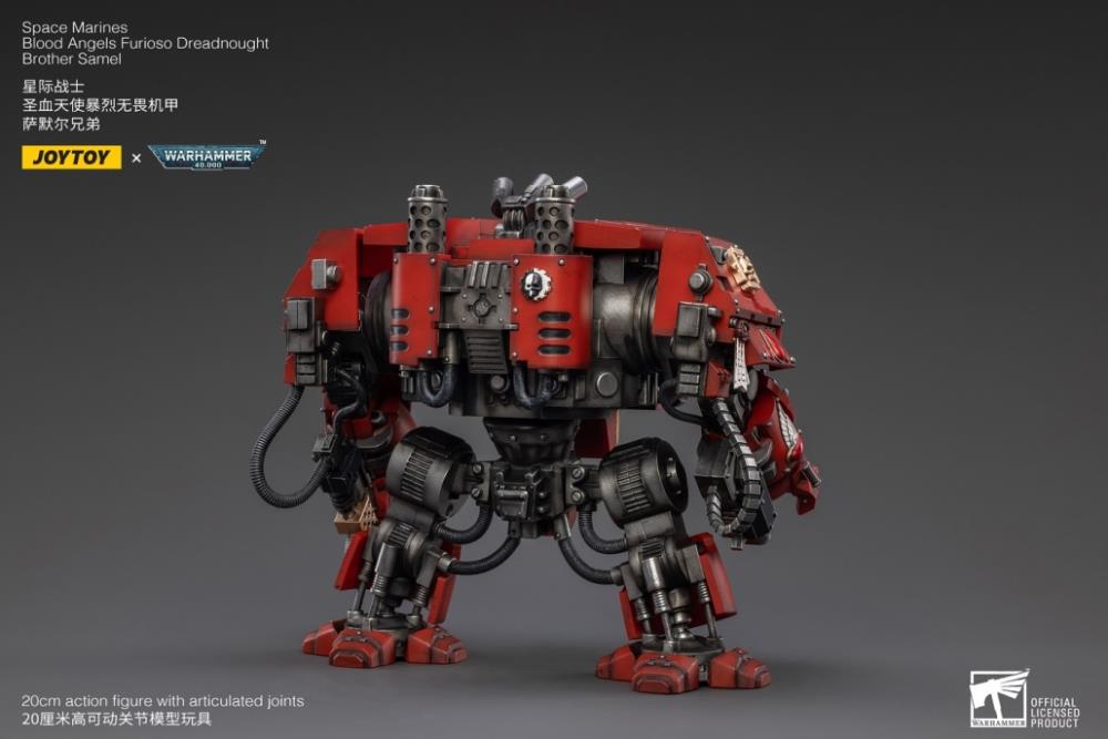 Warhammer 40K Blood Angels Furioso Brother Samel Dreadnought 1/18 Scale Action Figure (Reissue) - Image 7