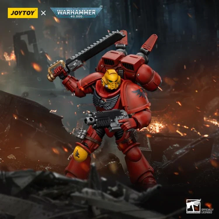 Warhammer 40K Blood Angels Intercessor with Jump Pack (Ver. 1) 1/18 Scale Action Figure - Image 7