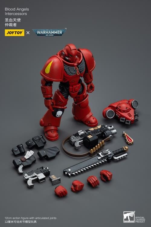 Warhammer 40K Blood Angels Intercessors (Ver. 2) 1/18 Scale Figure - Image 10
