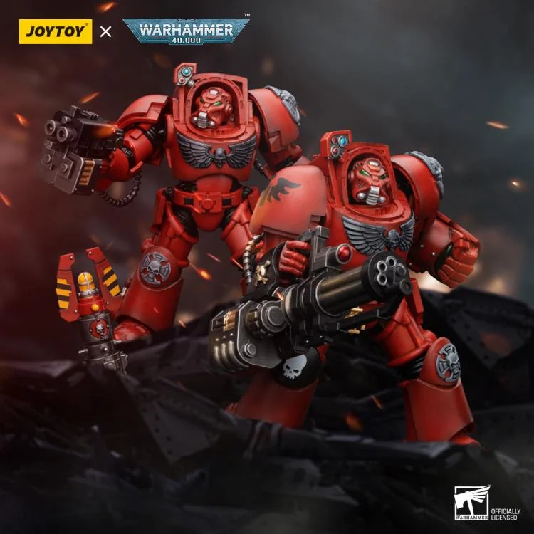 Warhammer 40K Blood Angels Terminator Squad Terminator with Assault Cannon 1/18 Scale Action Figure - Image 10