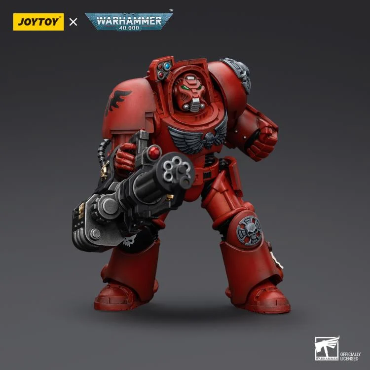 Warhammer 40K Blood Angels Terminator Squad Terminator with Assault Cannon 1/18 Scale Action Figure - Image 4