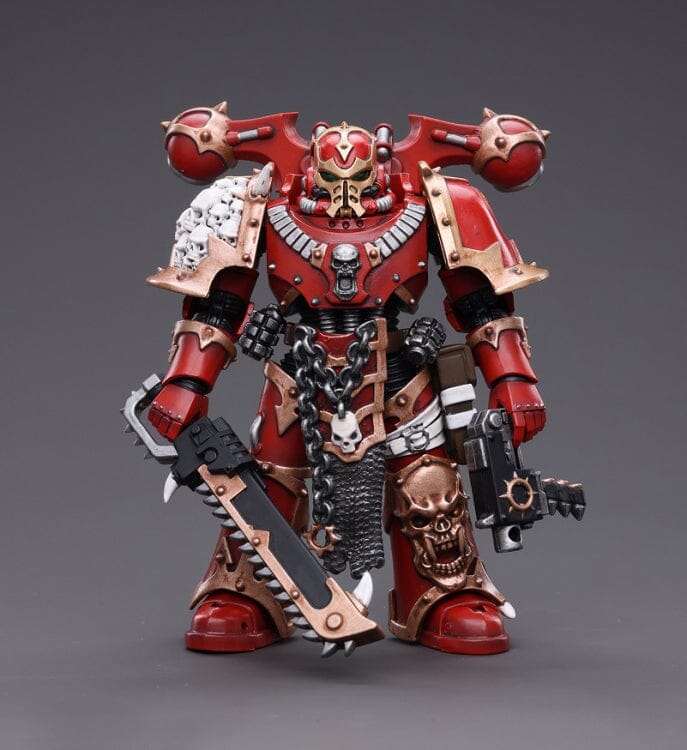 Warhammer 40K Chaos Space Marines Crimson Slaughter Brother Maganar 1/18 Scale Figure - Image 2