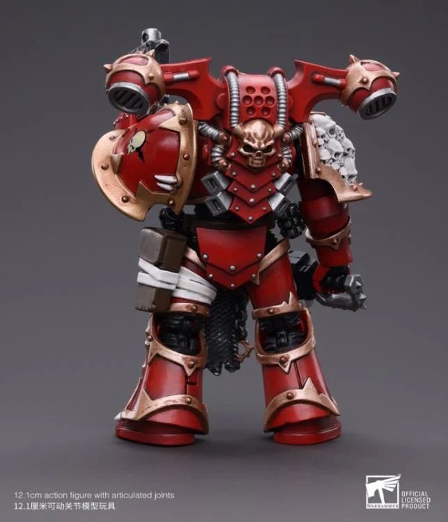 Warhammer 40K Chaos Space Marines Crimson Slaughter Brother Maganar 1/18 Scale Figure - Image 4