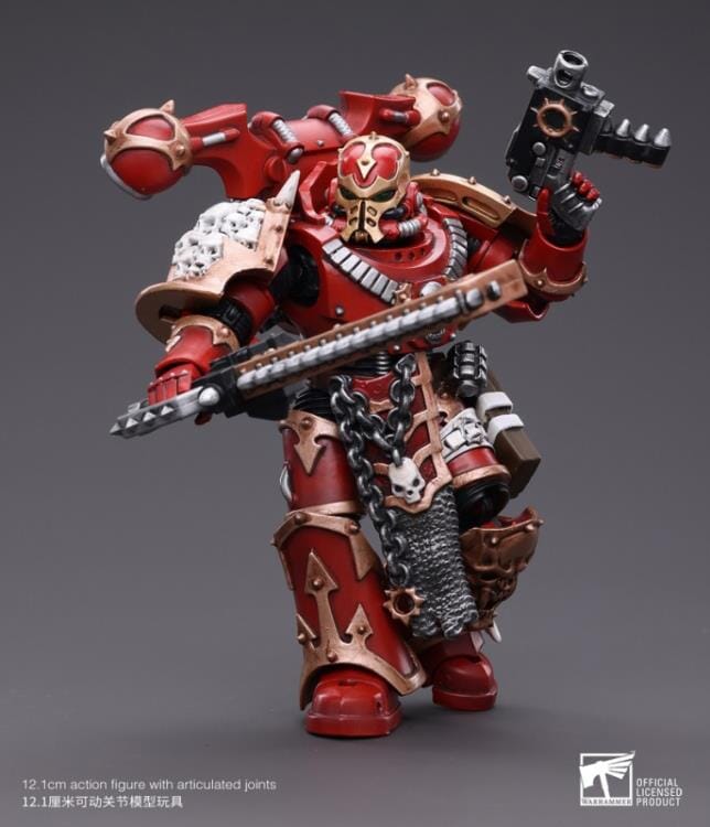 Warhammer 40K Chaos Space Marines Crimson Slaughter Brother Maganar 1/18 Scale Figure - Image 5