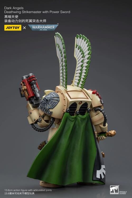 Warhammer 40k Dark Angels Deathwing Strikemaster with Power Sword 1/18 Scale Figure - Image 4