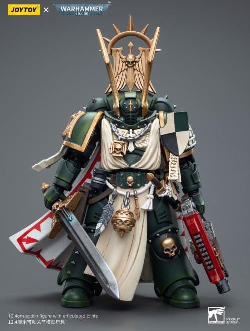 Warhammer 40k Dark Angels Master Lazarus 1/18 Scale Action Figure - Image 2