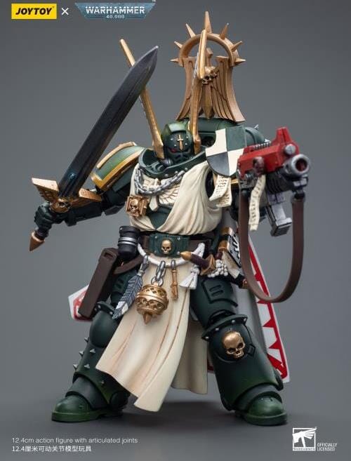 Warhammer 40k Dark Angels Master Lazarus 1/18 Scale Action Figure - Image 4