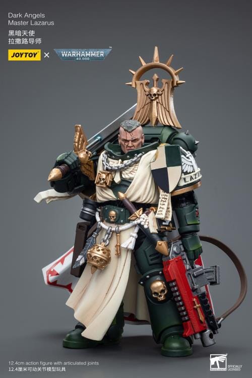 Warhammer 40k Dark Angels Master Lazarus 1/18 Scale Action Figure - Image 6