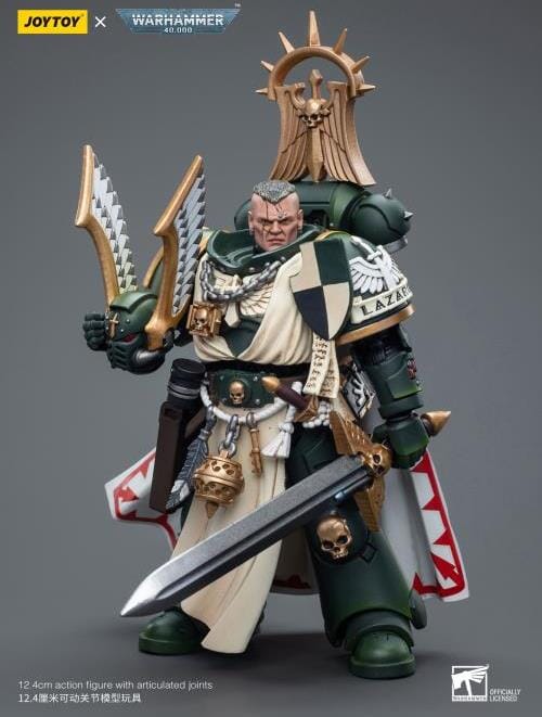 Warhammer 40k Dark Angels Master Lazarus 1/18 Scale Action Figure - Image 7
