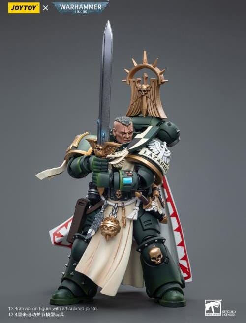 Warhammer 40k Dark Angels Master Lazarus 1/18 Scale Action Figure - Image 8