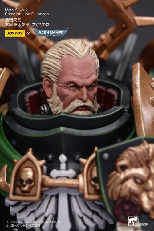 Warhammer 40k Dark Angels Primarch Lion El'Jonson 1/18 Scale Figure - Image 18