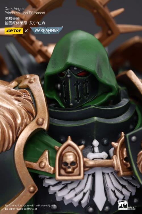 Warhammer 40k Dark Angels Primarch Lion El'Jonson 1/18 Scale Figure - Image 19