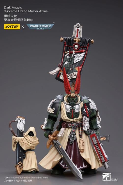 Warhammer 40k Dark Angels Supreme Grand Master Azrael 1/18 Scale Figure - Image 3