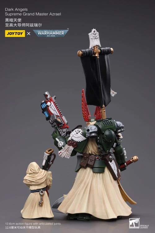 Warhammer 40k Dark Angels Supreme Grand Master Azrael 1/18 Scale Figure - Image 5